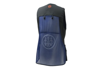 Image of Beretta Silver Pigeon Evo Shooting Vest - Mens, Blue Total Eclipse White, Small, GT781T155305AZS