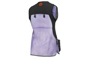 Image of Beretta Silver Pigeon Evo Shooting Vest - Women's, Grey &amp; Lavender, Extra Large, GT791T155309OHXL
