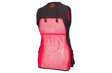 Image of Beretta Silver Pigeon Evo Shooting Vest - Womens, Total Eclipse Blue &amp; Red, Small, GT791T155305A6S