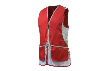 Image of Beretta Silver Pigeon Shooting Vest,Red GT111021130335M