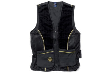 Image of Beretta Silver Pigeon Vest, Black, Extra Small GT30007499XS