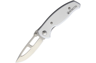 Image of Beretta Airlight 3 Small Folding Knife, 2.5in, Satin AUS8, Satin Aluminum Handle, JK008A01