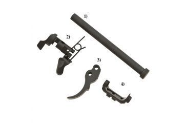Image of Beretta 92fs/96fs Steel Replacement Parts Kit, Black, E00706