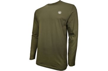 Image of Beretta T-shirt Long Sleeve Usa Logo 3x-large Od Green