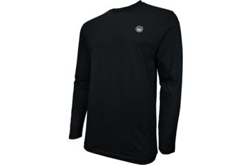 Image of Beretta T-shirt Long Sleeve Usa Logo Medium Black