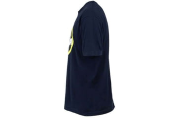 Image of Beretta T-shirt Retro Busa Logo Large Navy Blue