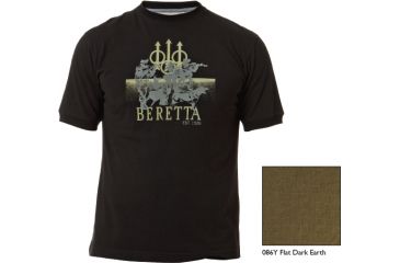 Image of Beretta Tactical T-Shirt, Flat Dark Earth, Small TSC47238086YS