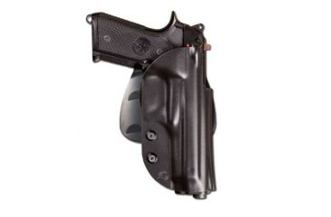 Image of Beretta ABS Polymer Paddle Holster, ABS 92FS/96, Left Hand, Black, E00810