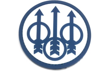 Image of Beretta Tirident Patch, Navy/White, PATCHCORP
