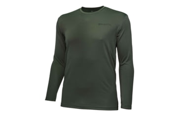 Image of Beretta Us Tech Long Sleeve T-shirt, Green - TS671T13220715XXXL