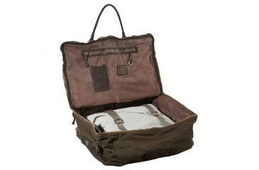 Image of Beretta Vin Duffle Canvas Travel Bag, Brown, 11in X 26in X 11.5in, BS321T09830862