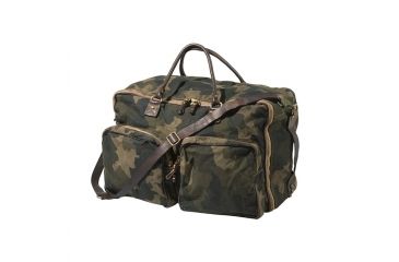 Image of Beretta Vin Duffle Canvas Travel Bag, Camo, 11in X 26in X 11.5in, BS321T0984075F