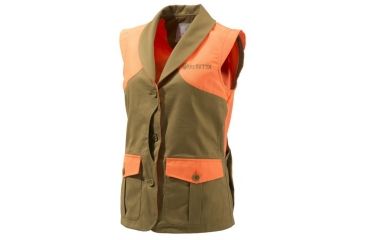 Image of Beretta Womens Upland Light Vest,Light Brown/Orange,M GD811T0383081GM