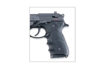 Image of Beretta Wrap Around Rubber Houge Pistol Grip, 92/97, Black, JG92FSRW