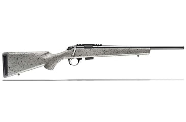 Image of Bergara BMR Micro Bolt Action Rifle, .17 Hornady Magnum Rimfire, 20in 1/2x28 TPI Barrel, 1-16, Synthetic Grey With Black Fleck Stock Stock, Cerakote Black, 1 - 5RD And 1 - 10RD Mags, BMR005-FRRMPG