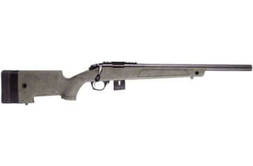 Image of Bergara BMR-X Competition Bolt Action Rifle, .17 Hornady Magnum Rimfire, 18in Barrel, 1-9, Synthetic Black Stock, Blued , 5RD/10RD, BMR012-FRRMPG