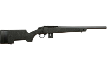 Image of Bergara BMR-X Competition Bolt Action Rifle, .22 Winchester Magnum Rimfire, 18in Ss Barrel, 1-16, Synthetic Black Stock, Blued , 5RD/10RD, BMR009-FRRMPG