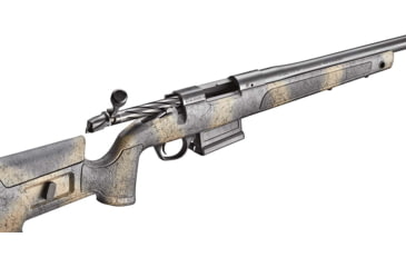 Image of Bergara B14 Wilderness HMR Bolt Action Rifle, 7mm PRC, 24in 5/8x24 TPI Barrel, 1-8, Synthetic Camoflage Stock, Cerakote Grey, B14LM3613-FRRMPG