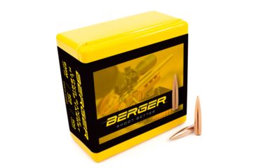 Image of Berger Long Range Hybrid Target 6mm Caliber 109 Grain Long Range Hybrid Rifle Bullets, 100 Bullet, 24485