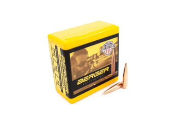 Image of Berger Hybrid Target 7mm Caliber 184 Grain Hybrid Open Tip Match Rifle Bullets, 100 Bullet, 28409
