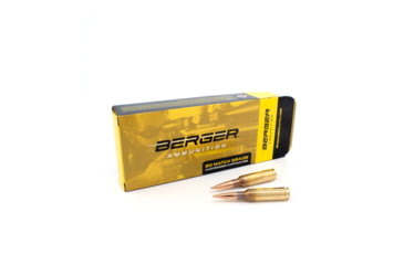 Image of Berger 6.5mm Caliber Rifle Bullets, 144 Grain, Long Rage Hybrid Target