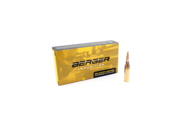 Image of Berger 6.5mm Caliber Rifle Bullets, 144 Grain, Long Rage Hybrid Target