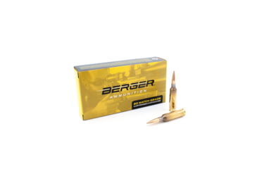 Image of Berger 6mm Caliber Rifle Bullets, 109 Grain, Hybrid Target