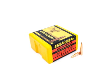 Image of Berger Bullets 25586 Elite Hunter 25 Cal .257 133 Gr Boat Tail (BT) 100 Per Box