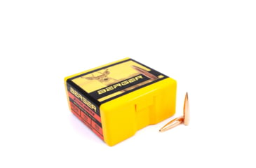 Image of Berger Bullets 25586 Elite Hunter 25 Cal .257 133 Gr Boat Tail (BT) 100 Per Box