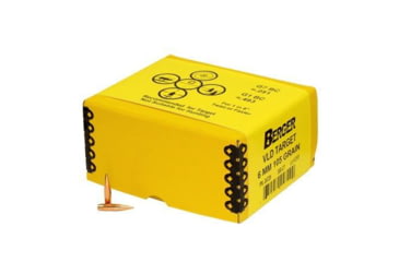 Image of Berger Bullets Berger Match Grade Target Bullets 6mm .243" 105 gr VLD TARGET 500/ct, CSBB24729