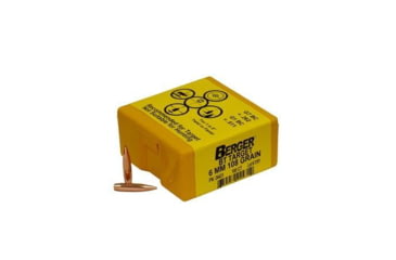 Image of Berger Bullets Berger Match Grade Target Bullets 6mm .243" 108 gr BT TARGET 100/box, CSBB24431