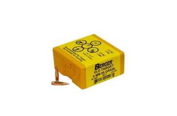 Image of Berger Bullets Berger Match Grade Target Bullets 6mm .243" 95 gr VLD TARGET 100/box, CSBB24427