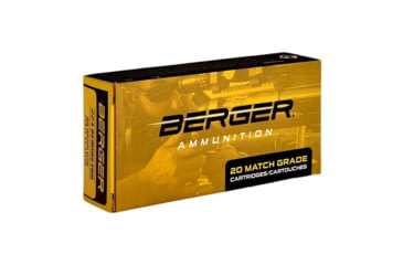 Image of Berger Bullets Berger OTM Rifle Ammunition .223 Rem 69gr OTM 2980 fps 20/ct, 23040