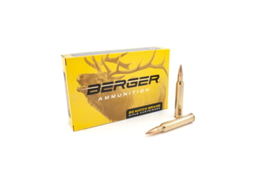 Image of Berger Classic Hunter .300 Winchester Magnum 185 grain Classic Hunter Brass Cased Centerfire Rifle Ammo, 20 Rounds, 70020