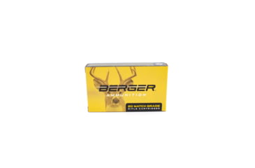 Image of Berger Classic Hunter .308 Winchester 168 grain Classic Hunter Brass Cased Centerfire Rifle Ammo, 20 Rounds, 60040