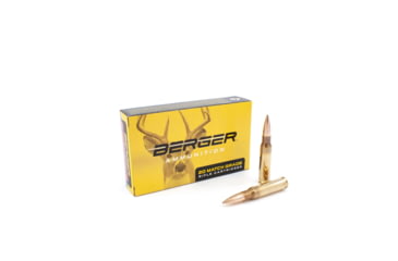 Image of Berger Classic Hunter .308 Winchester 168 grain Classic Hunter Brass Cased Centerfire Rifle Ammo, 20 Rounds, 60040
