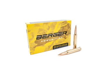 Image of Berger Hybrid Tactical .300 Winchester Magnum 230 grain Hybrid Tactical Open Tip Match Brass Cased Centerfire Rifle Ammo, 20 Rounds, 70090