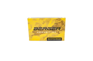 Image of Berger Hybrid Tactical .338 Lapua Magnum 300 grain Hybrid Tactical Open Tip Match Brass Cased Centerfire Rifle Ammo, 20 Rounds, 81110