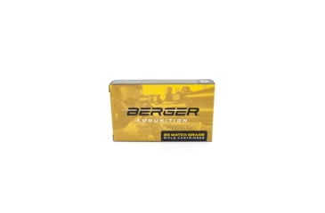 Image of Berger Hybrid Target .260 Remington 140 grain Hybrid Target Brass Cased Centerfire Rifle Ammo, 20 Rounds, 30010