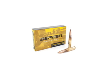 Image of Berger Juggernaut Target .308 Winchester 185 grain Juggernaut Target Brass Cased Centerfire Rifle Ammo, 20 Rounds, 60060