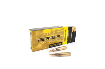 Image of Berger Lapua Scenar -L .260 Remington 136 grain Scenar-L Open Tip Match Brass Cased Centerfire Rifle Ammo, 20 Rounds, 30032
