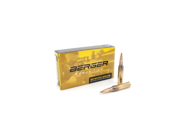 Image of Berger Lapua Scenar -L .260 Remington 136 grain Scenar-L Open Tip Match Brass Cased Centerfire Rifle Ammo, 20 Rounds, 30032