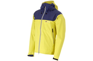 Image of Berghaus Mayar Paclite Shell Jacket - Men's Large - Dark Teal/Yellow