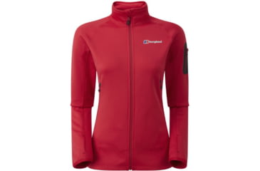 Image of Berghaus Pravitale Hybrid Fleece Jacket - Women's Medium - Red