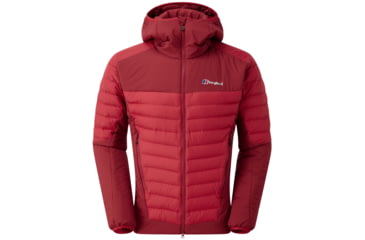 Image of Berghaus Ulvetanna Hybrid 2.0 Insulated Jacket - Men's-Haute Red/Red Dahlia-Medium