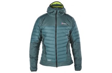 Image of Berghaus Ulvetanna Hybrid Down Jacket - Men's-Green Beetle/Pine Grove-Large