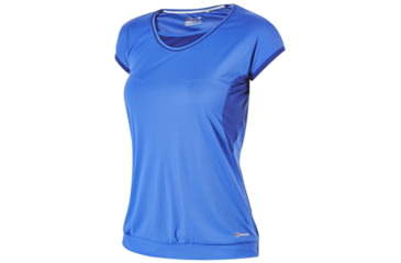 Image of Berghaus Vapour II SS Base Crew Tee - Women's-Blue-Medium