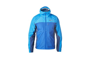 Image of Berghaus Vapour Storm Jacket - Mens-Intense Blue / Blue Lemonade / Twilight Blue-Large bgh0001-Intense Blue / Blue Lemonade / Twilight Blue-Large