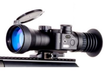 Image of Bering Optics D-730W 3.7x53 B&amp;W Gen 2+ High Performance Night Vision Sight, Black BE72730HDW