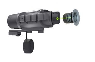 Image of Bering Optics eXact Precision 2.6x44 Gen I Night Vision Monocular, Black, 7.2inX4.0inX2.5in BE16044